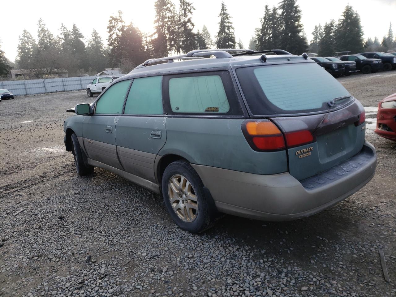2003 Subaru Legacy VIN 4S3BH686936656339 Copart auction photo, front end / rear end damage thumbnail 2