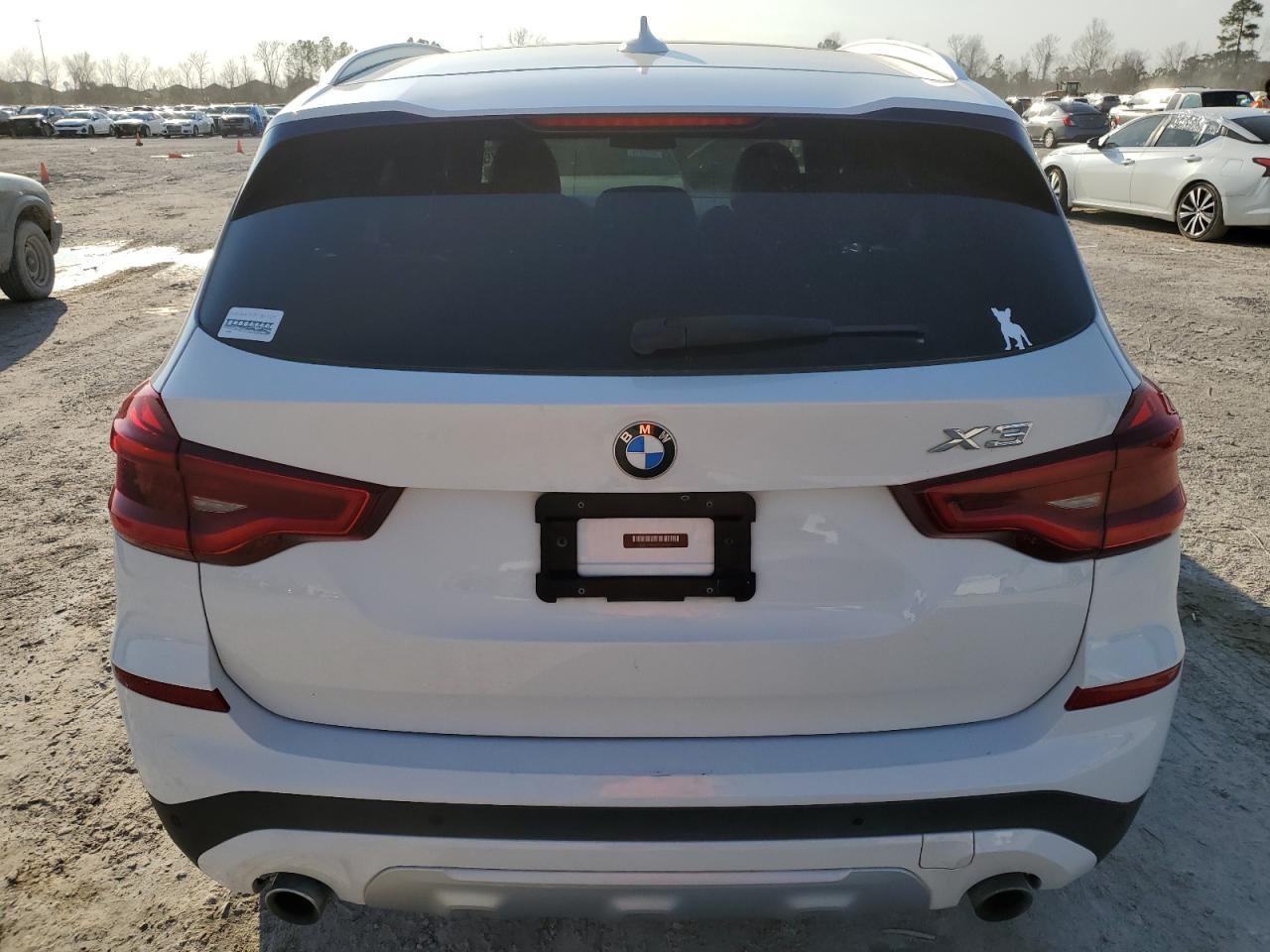 2018 BMW X3 VIN 5UXTR9C51JLD60751 Copart auction photo, water/flood / minor dent/scratches damage thumbnail 6