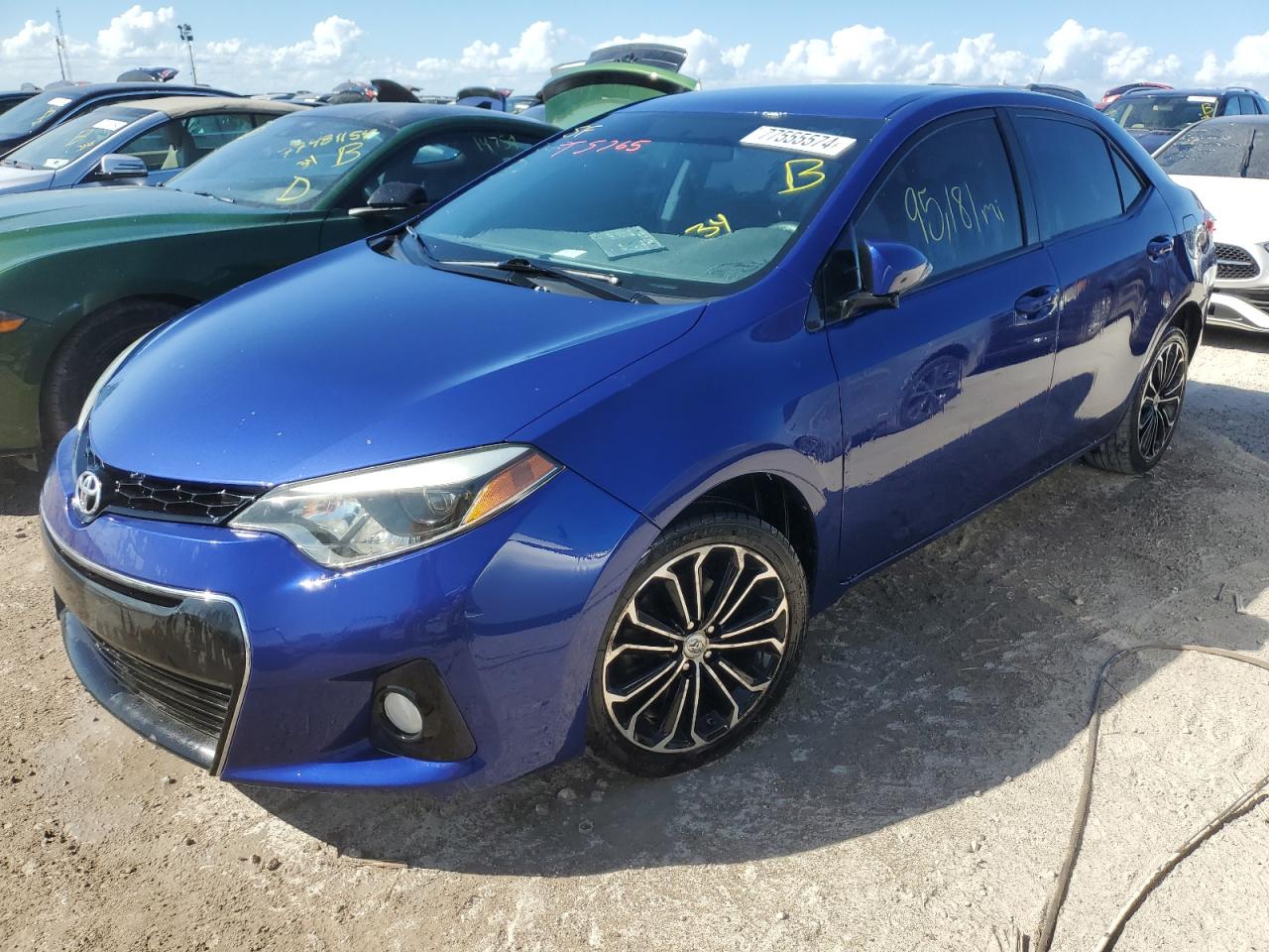 2014 Toyota Corolla VIN 2T1BURHE3EC152739