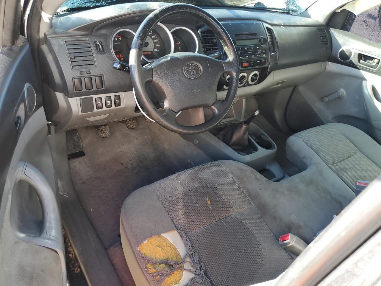 2010 Toyota Tacoma VIN 5TEPX4EN9AZ744896 Copart auction photo, rollover damage thumbnail 8