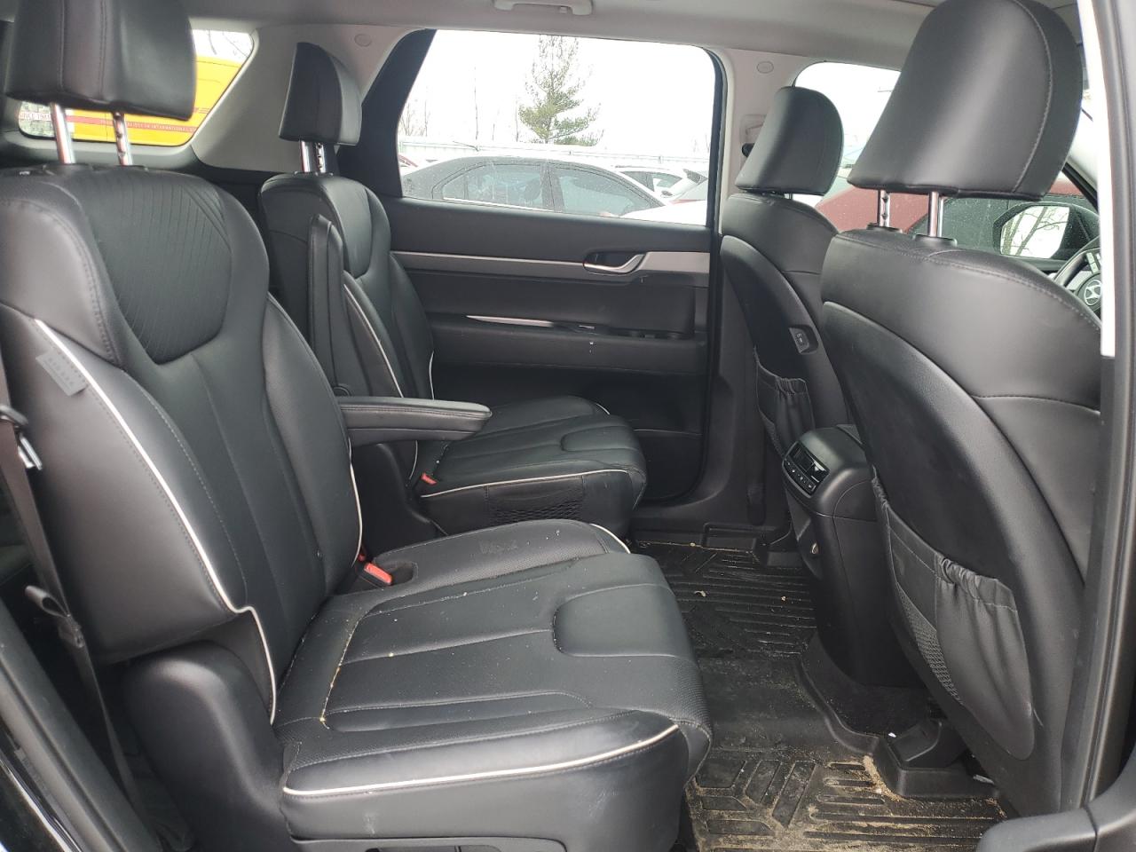 2023 Hyundai Palisade VIN KM8R3DGE5PU538702 Copart auction photo, rear end damage thumbnail 11