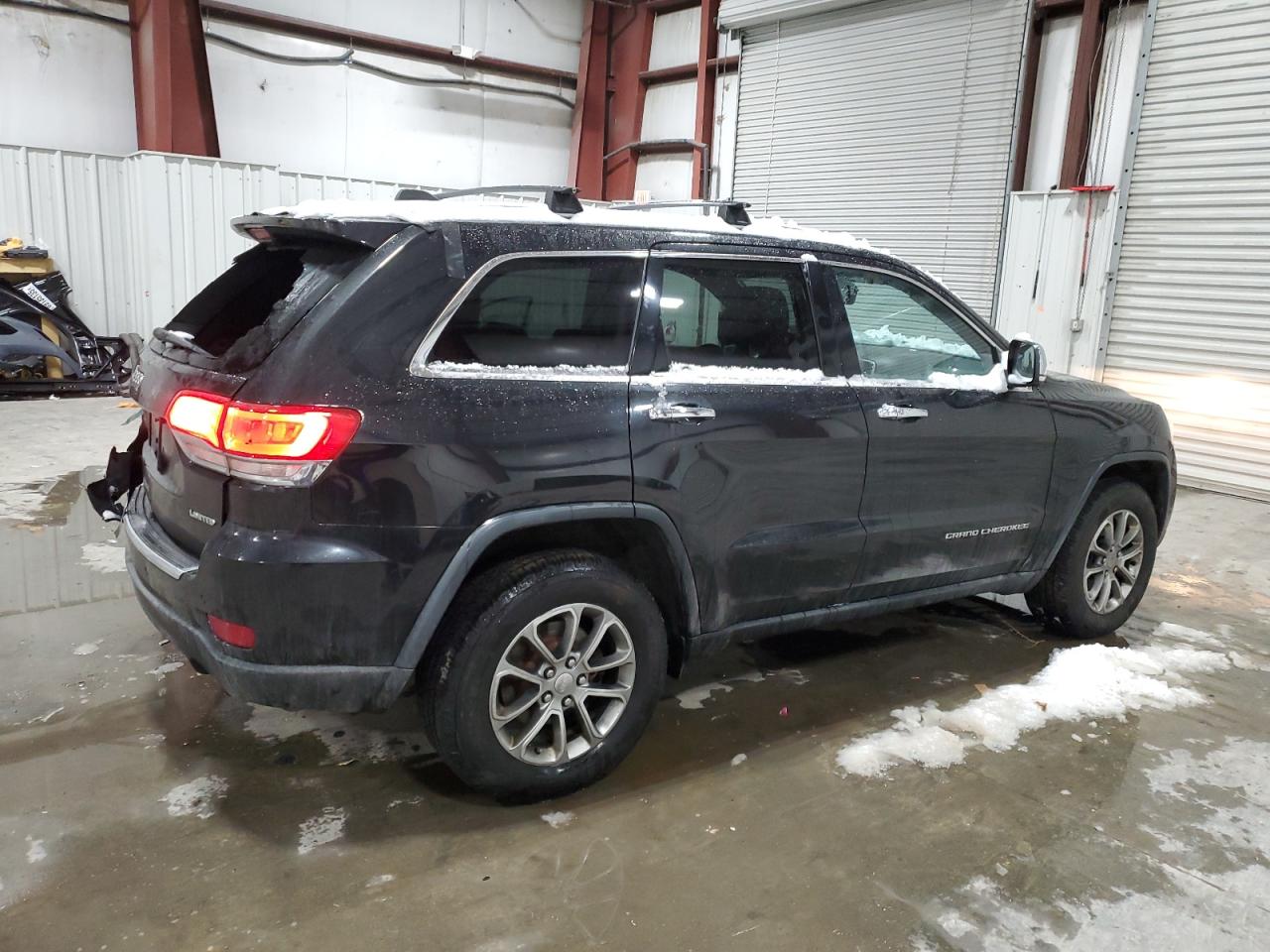 2014 Jeep Grand Cherokee VIN 1C4RJFBG8EC447702 Copart auction photo, rear end damage thumbnail 3