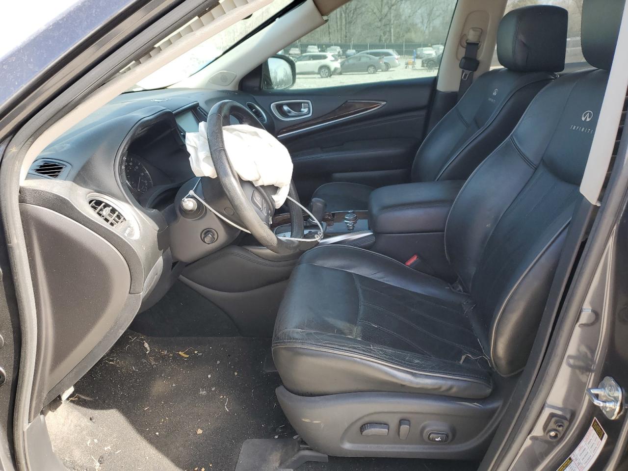 2014 Infiniti QX60 VIN 5N1AL0MM8EC500076 Copart auction photo, front end damage thumbnail 7
