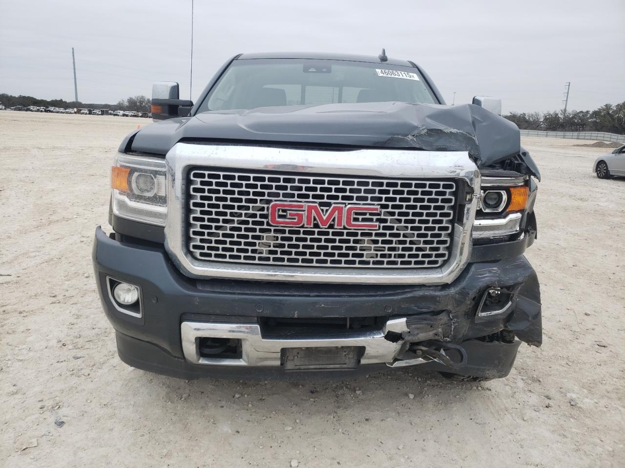 2017 GMC Sierra VIN 1GT12UEG9HF133280 Copart auction photo, front end damage thumbnail 5