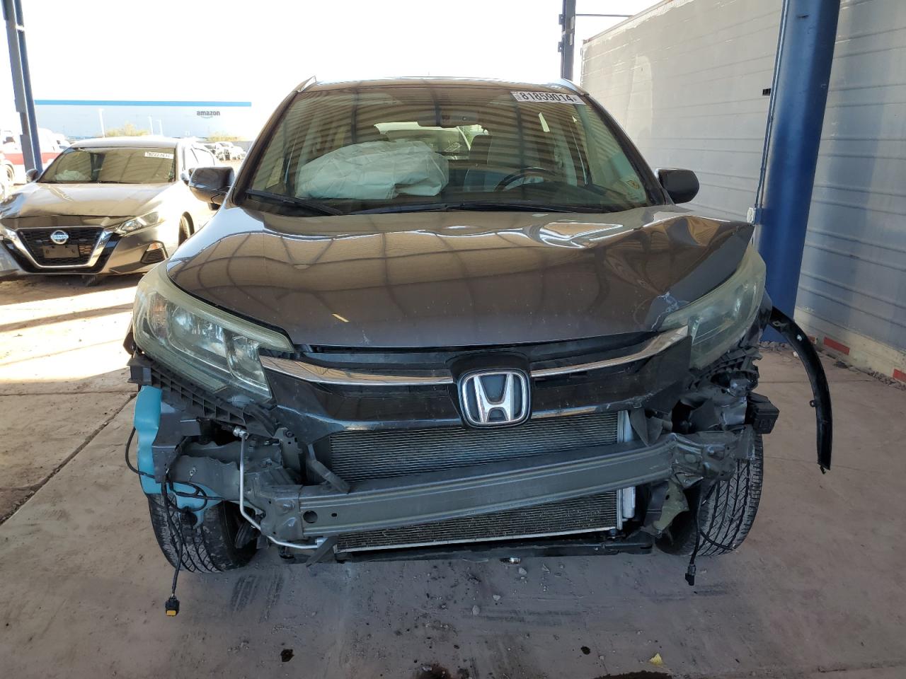 2015 Honda CR-V VIN 2HKRM4H72FH662405 Copart auction photo, front end damage thumbnail 5