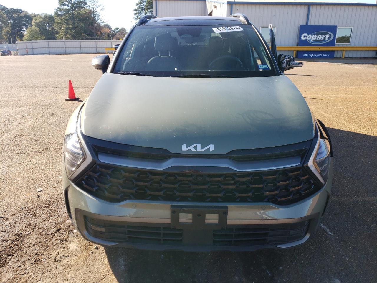 2020 KIA Sportage VIN 5XYK7CDF6RG178717 Copart auction photo, all over damage thumbnail 5