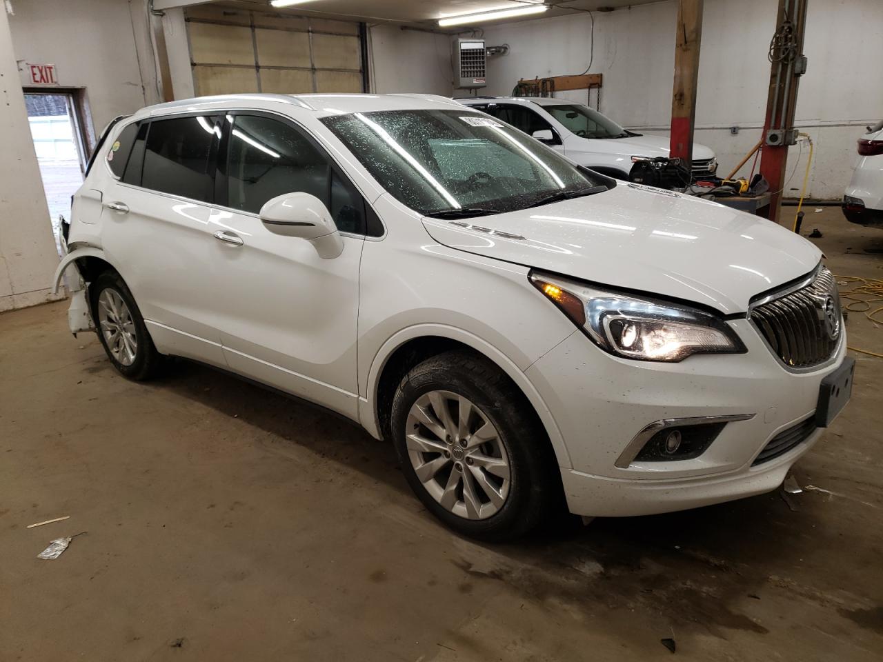 2017 Buick Envision VIN LRBFXDSA7HD109982 Copart auction photo, rear end damage thumbnail 4