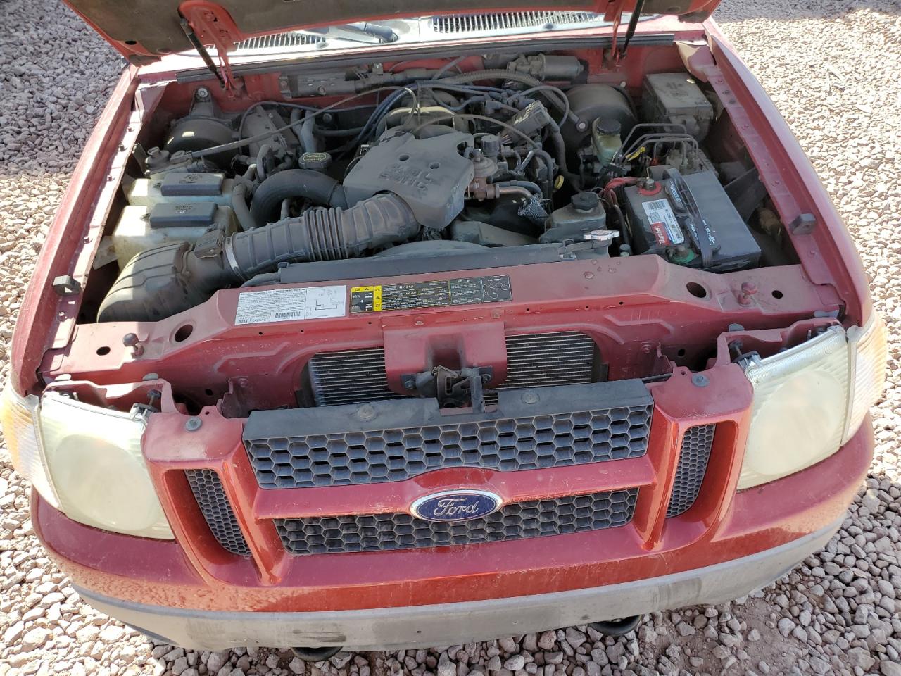 2003 Ford Explorer VIN 1FMZU70E83UB73094 Copart auction photo, all over damage thumbnail 12