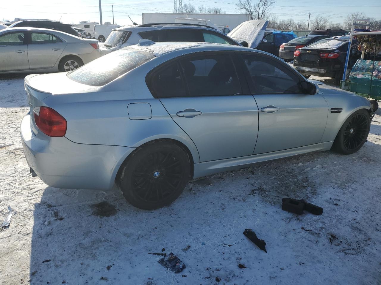 2008 BMW M3 VIN WBSVA93548E215872 Copart auction photo, front end damage thumbnail 3