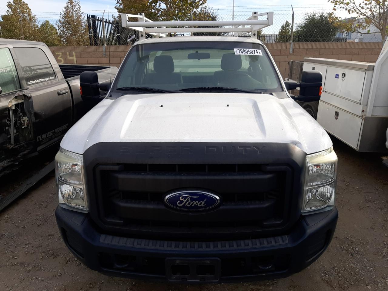 2015 Ford F250 VIN 1FDBF2AT5FEC37344 Copart auction photo, mechanical damage thumbnail 5