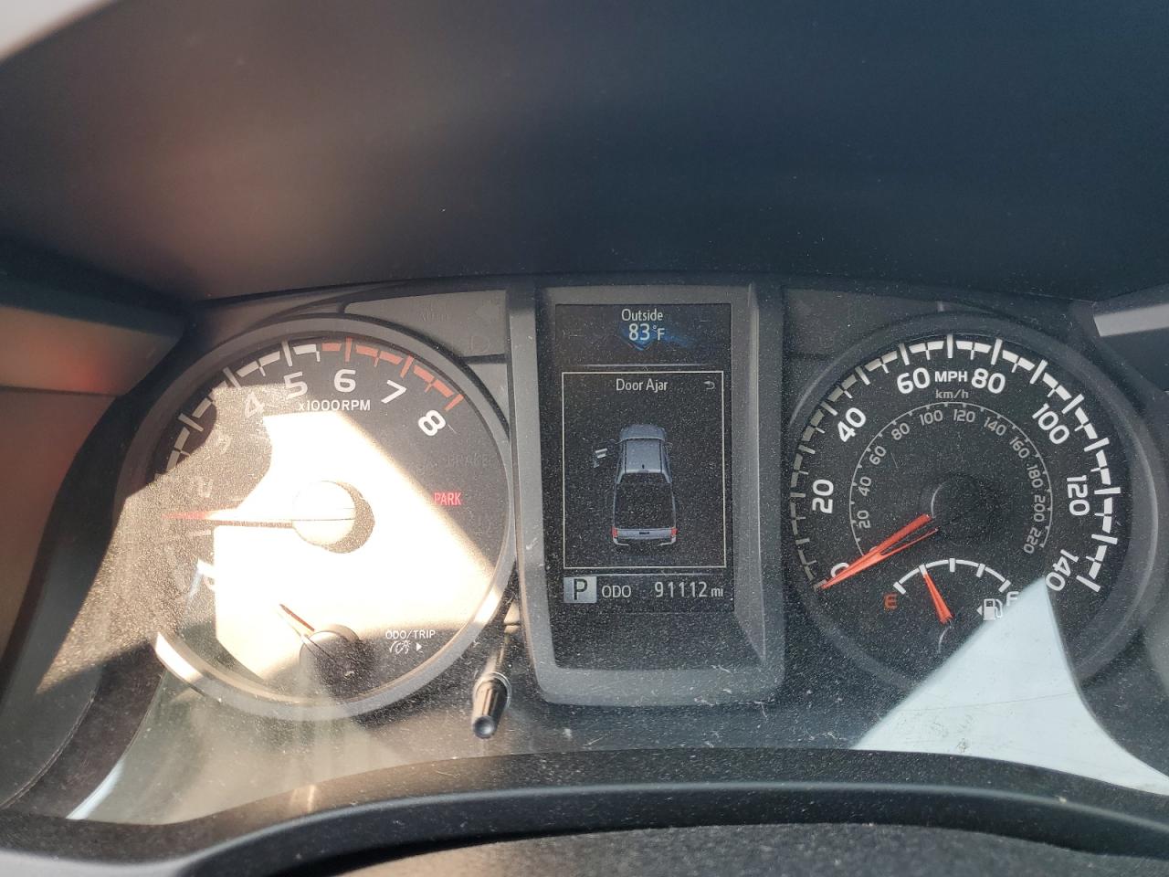 2018 Toyota Tacoma VIN 5TFAX5GN6JX119825 Copart auction photo, front end damage thumbnail 9