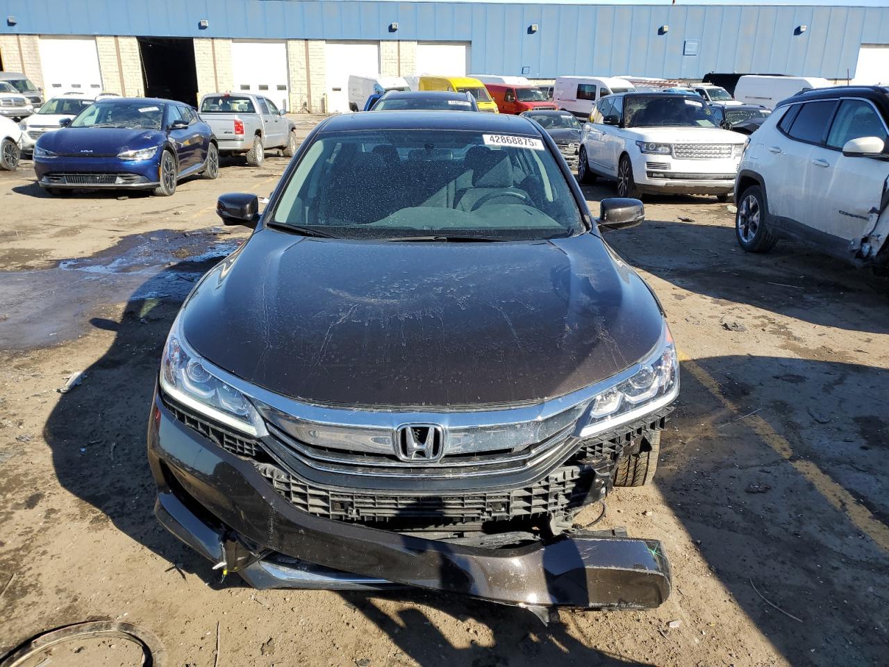 2016 Honda Accord VIN 1HGCR2F72GA217624 Copart auction photo, front end damage thumbnail 5