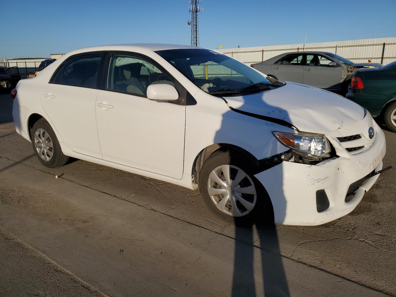 2011 Toyota Corolla VIN JTDBU4EE1B9156247 Copart auction photo, front end damage thumbnail 4