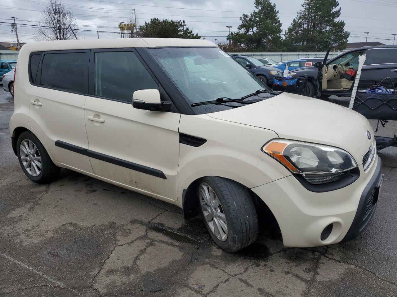 2013 KIA Soul VIN KNDJT2A63D7772967 Copart auction photo, undercarriage damage thumbnail 4