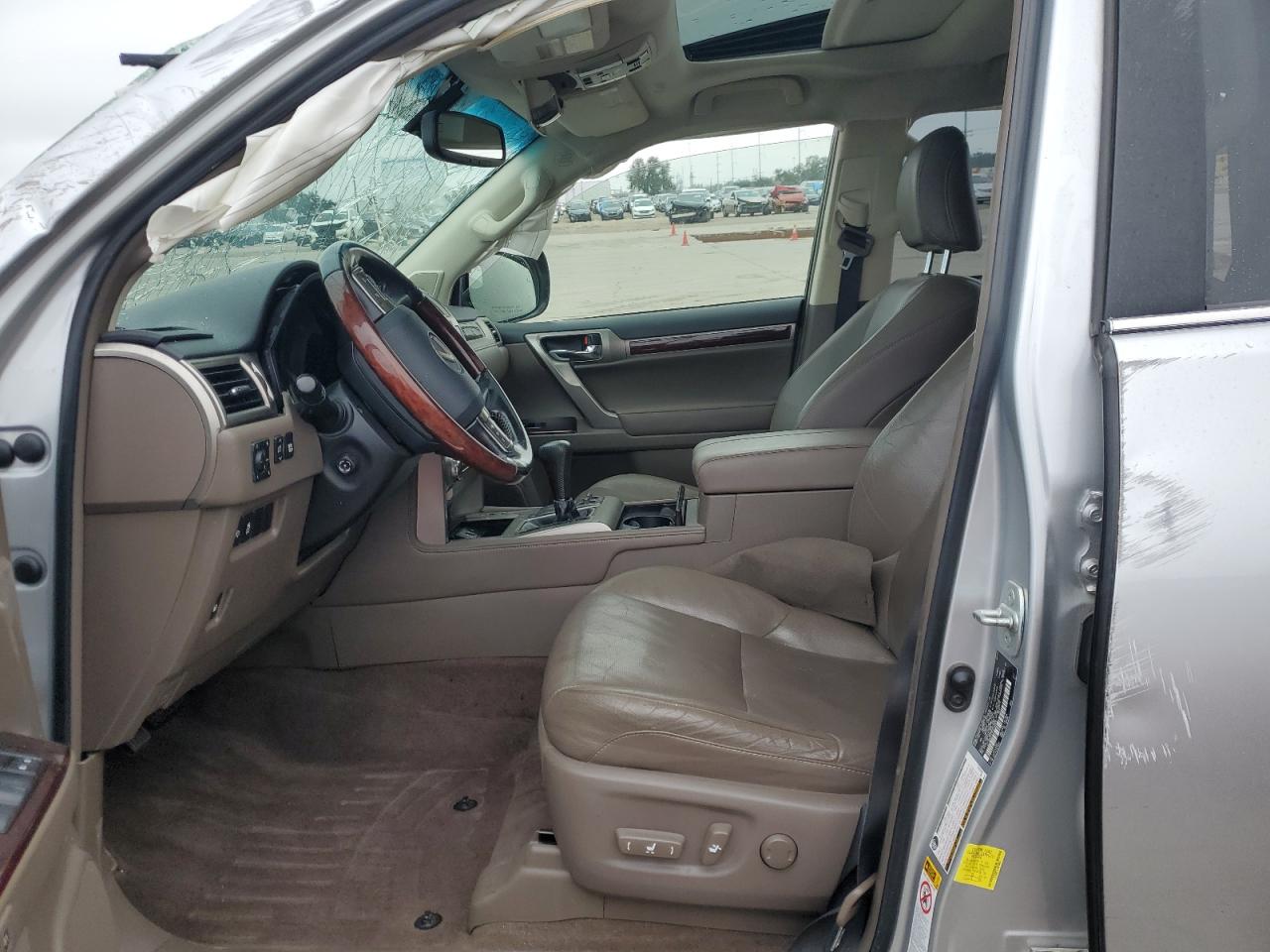 2017 Lexus GX VIN JTJBM7FX1H5180837 Copart auction photo, rollover damage thumbnail 7