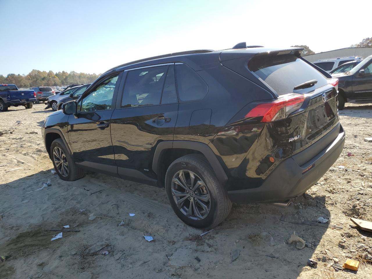2022 Toyota RAV 4 VIN 4T3B6RFV2NU066728 Copart auction photo, top/roof / side damage thumbnail 2