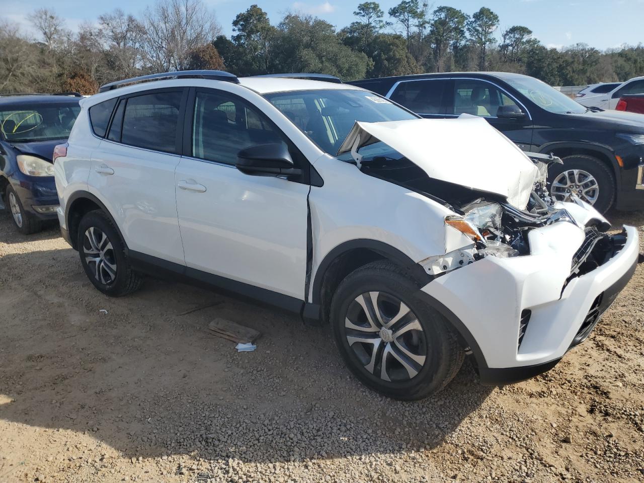 2017 Toyota RAV 4 VIN JTMZFREVXHJ702234 Copart auction photo, front end damage thumbnail 4