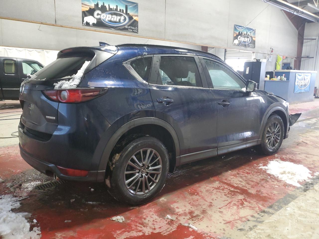 2020 Mazda CX-5 VIN JM3KFBCM7L1763673 Copart auction photo, front end damage thumbnail 3