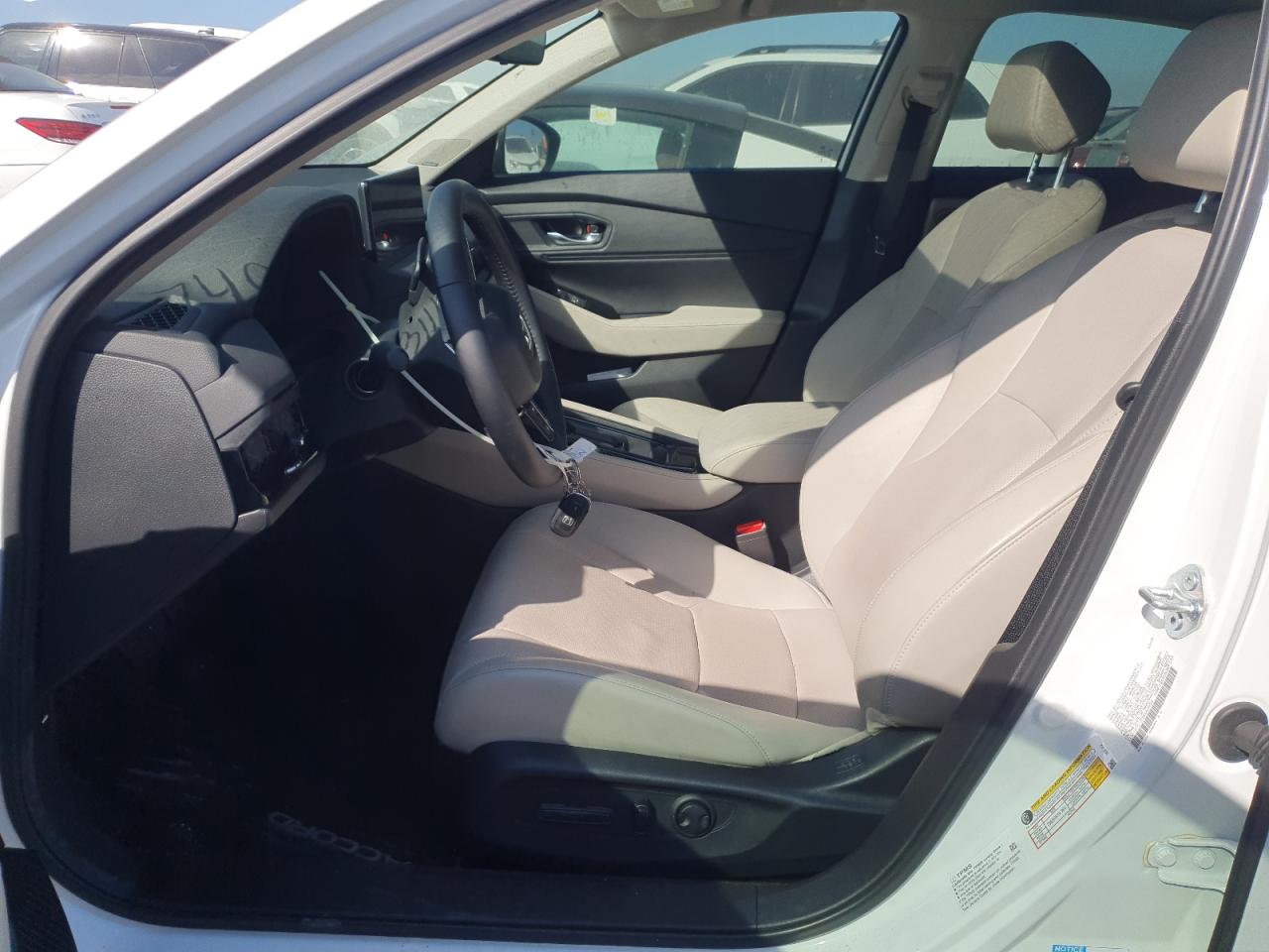 2024 Honda Accord VIN 1HGCY2F85RA054532 Copart auction photo, undercarriage / front end damage thumbnail 7