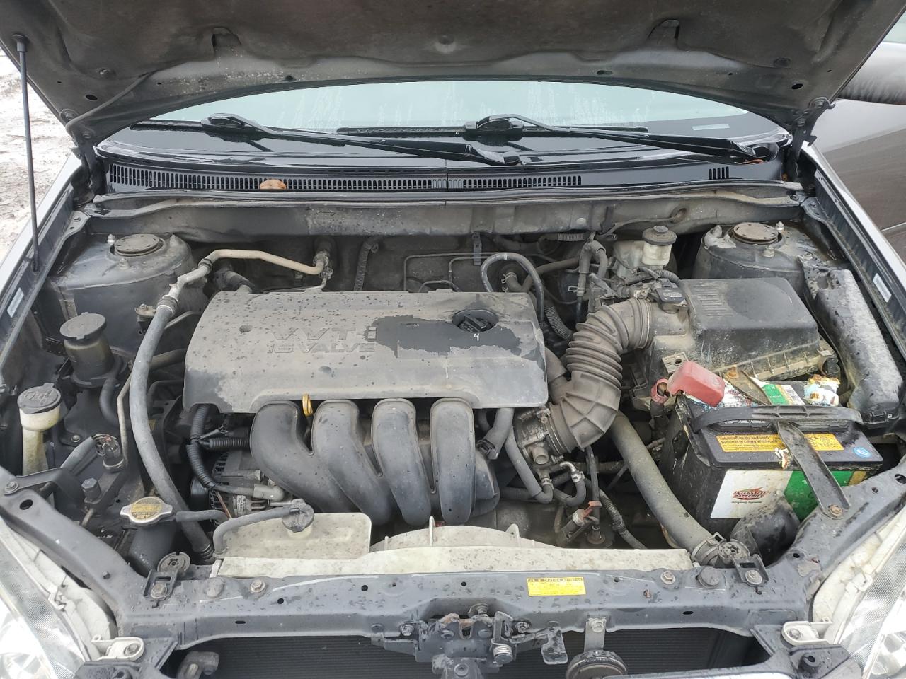 2007 Toyota Corolla VIN 1NXBR32E67Z812443 Copart auction photo, water/flood / rear end damage thumbnail 12