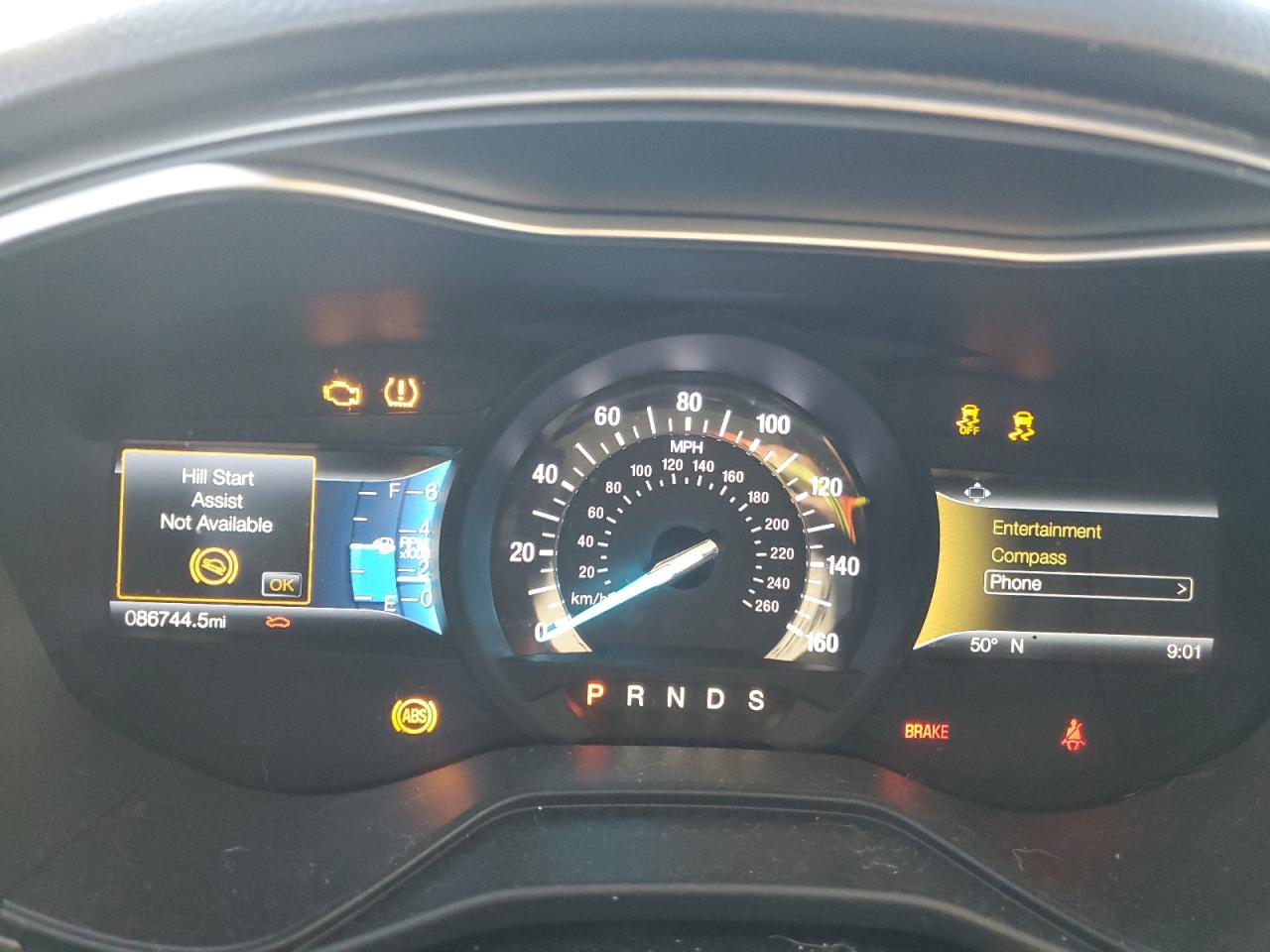 2019 Ford Fusion VIN 3FA6P0CD5KR150585 Copart auction photo, all over damage thumbnail 9