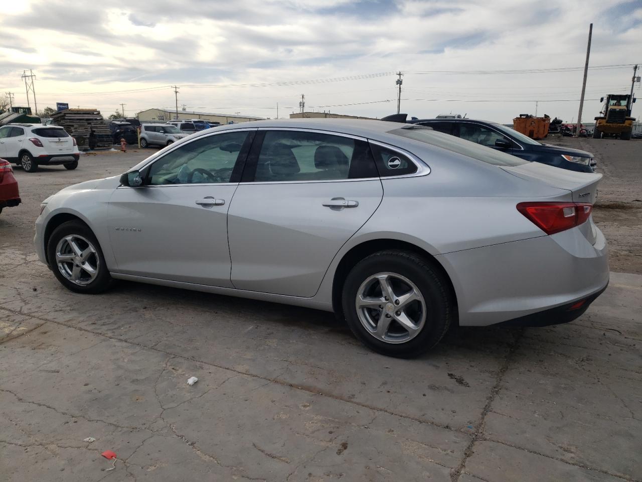 2018 Chevrolet Malibu VIN 1G1ZB5ST7JF277693 Copart auction photo, front end / undercarriage damage thumbnail 2