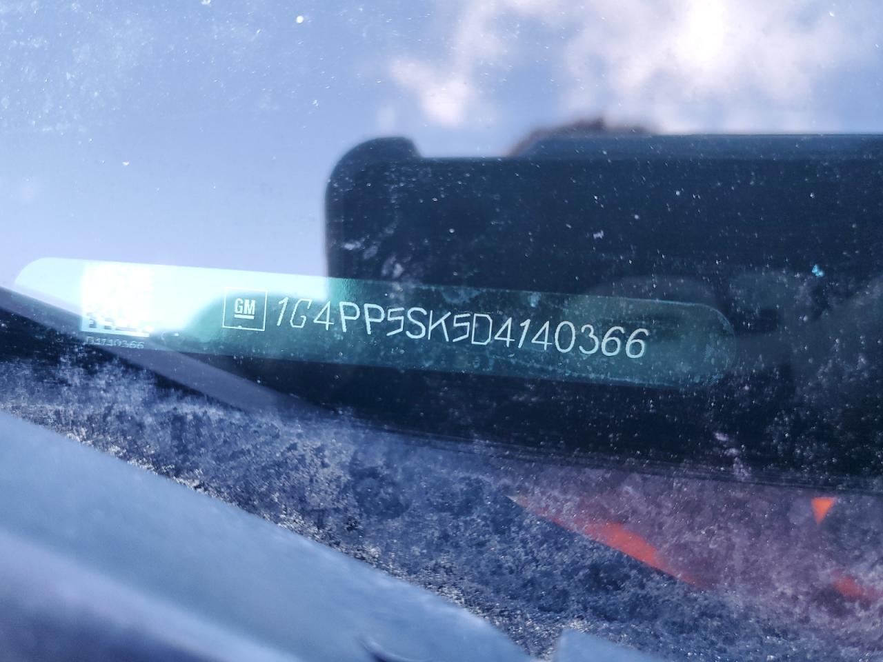 2013 Buick Verano VIN 1G4PP5SK5D4140366 Copart auction photo, front end damage thumbnail 13