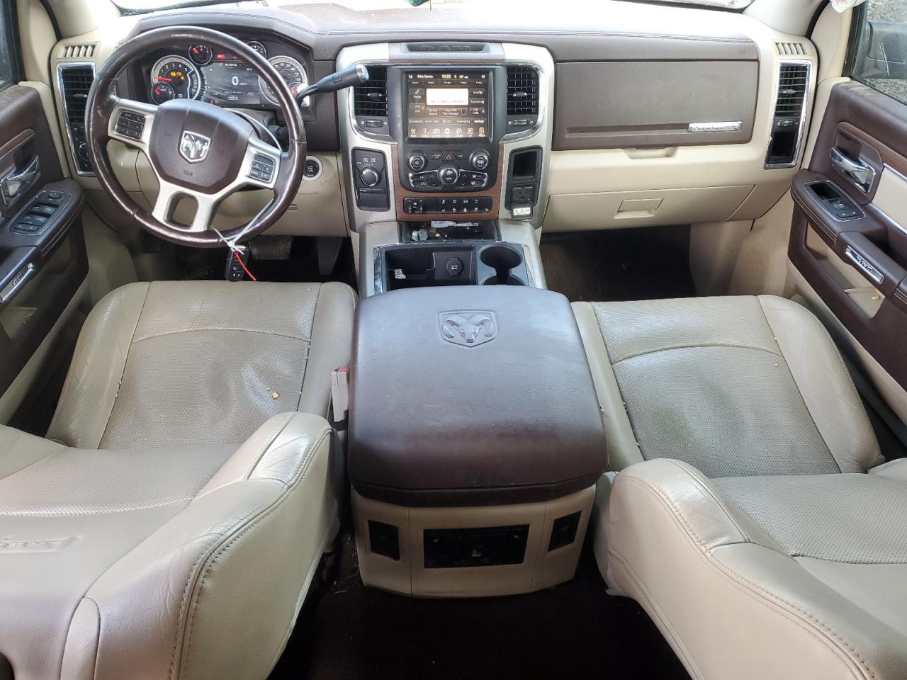 2015 RAM 3500 VIN 3C63R3JL0FG535225 Copart auction photo, front end / side damage thumbnail 8
