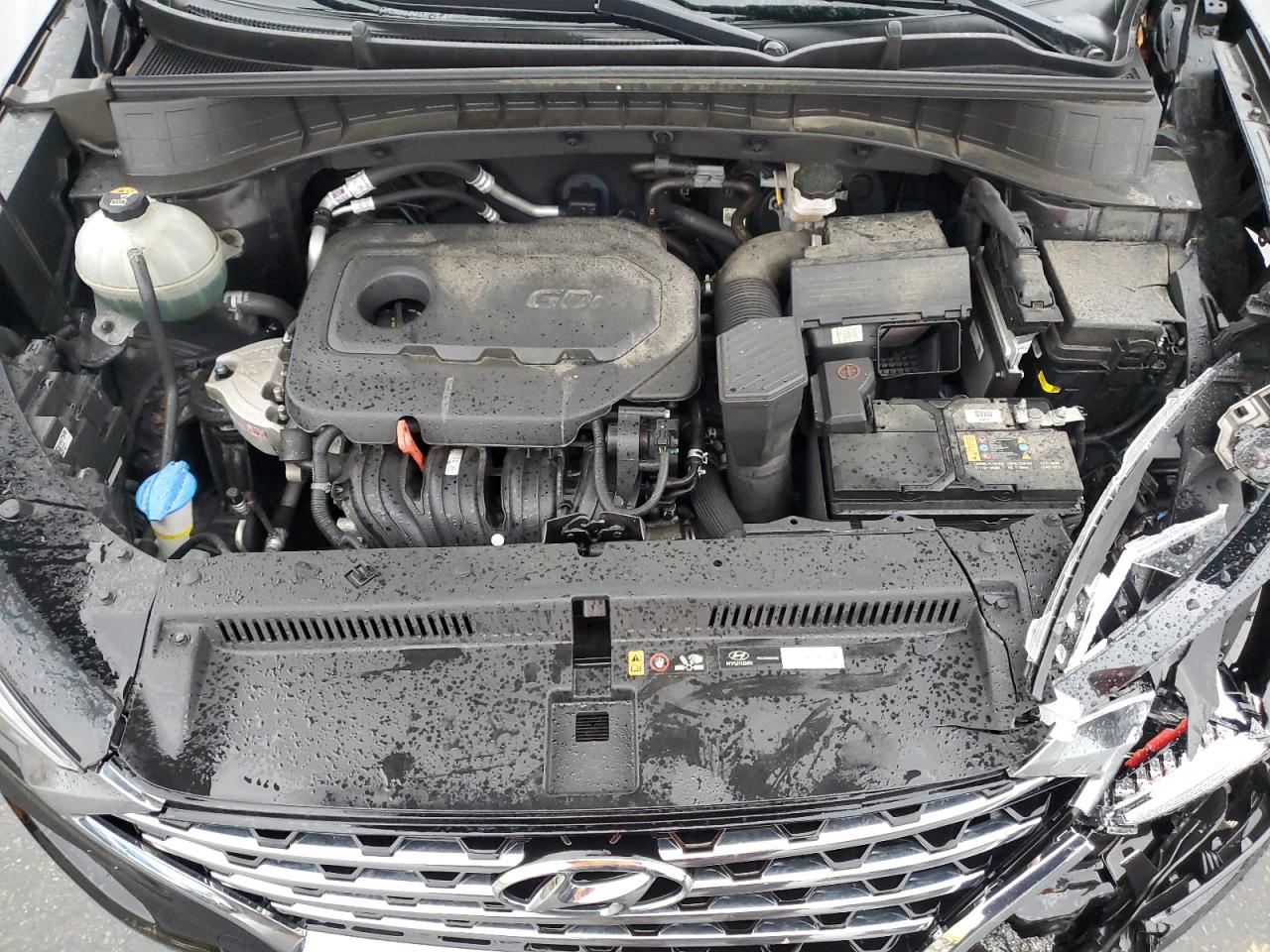2021 Hyundai Tucson VIN KM8J3CALXMU300080 Copart auction photo, front end damage thumbnail 12