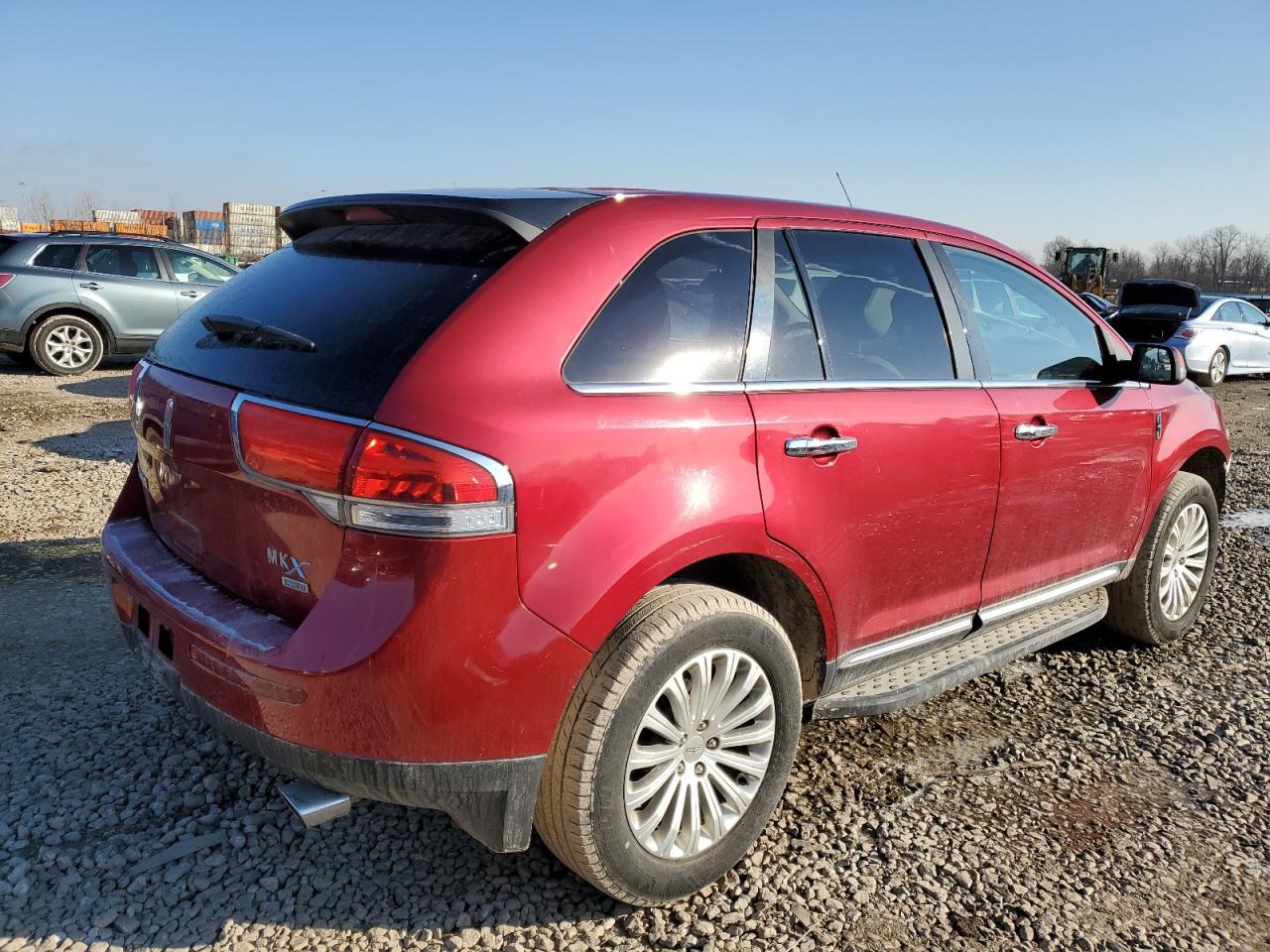 2013 Lincoln MKX VIN 2LMDJ8JK2DBL31891 Copart auction photo, front end damage thumbnail 3