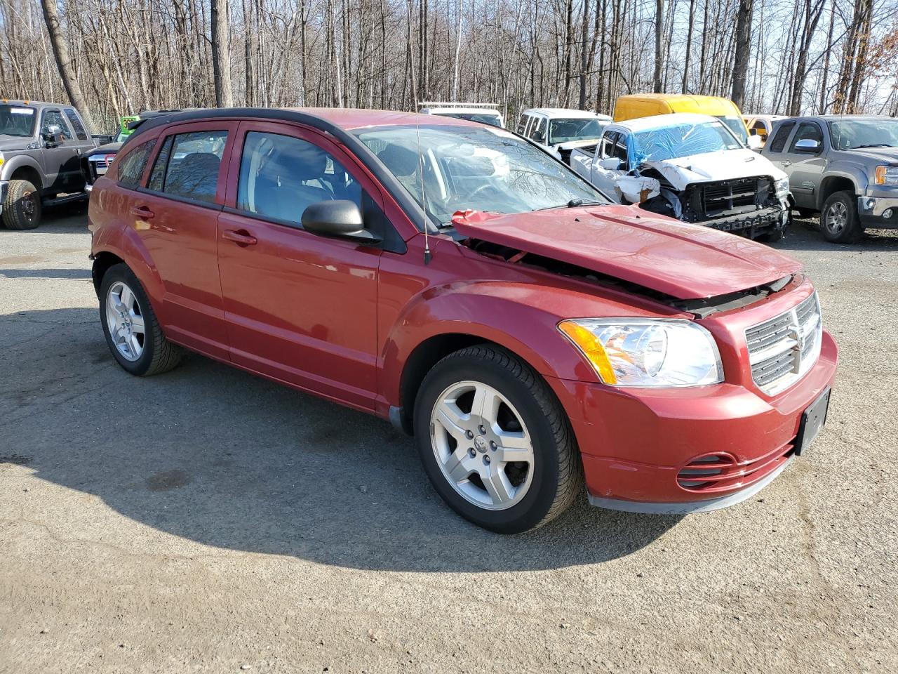2010 Dodge Caliber VIN 1B3CB4HA2AD630108 Copart auction photo, rear end / top/roof damage thumbnail 4