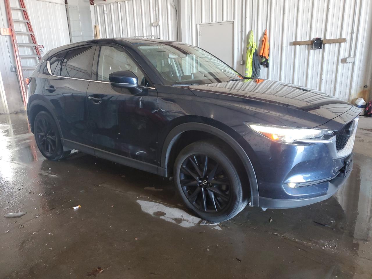 2020 Mazda CX-5 VIN JM3KFBAYXL0819228 Copart auction photo, side / rear end damage thumbnail 4