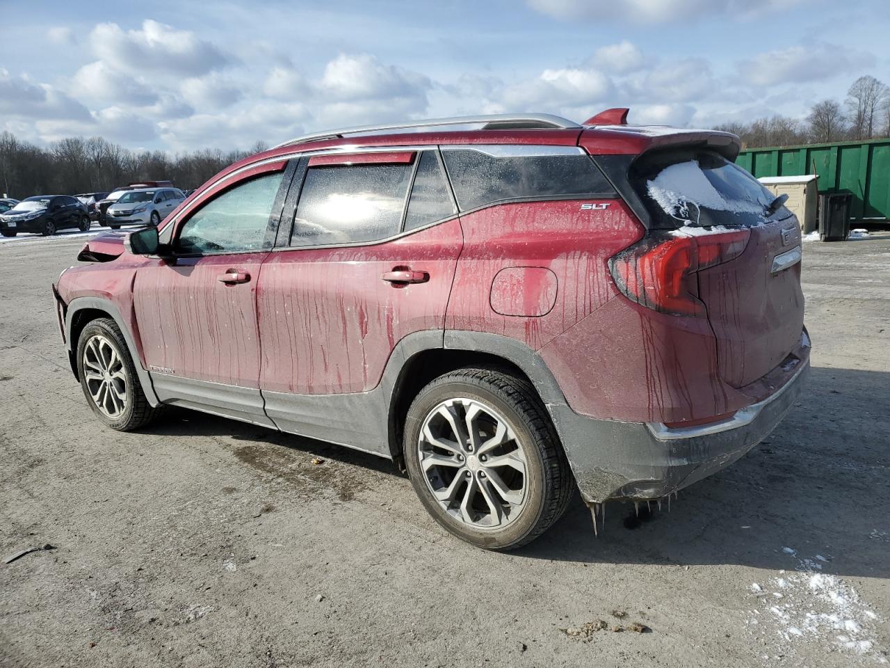 2019 GMC Terrain VIN 3GKALVEV6KL109571 Copart auction photo, front end damage thumbnail 2