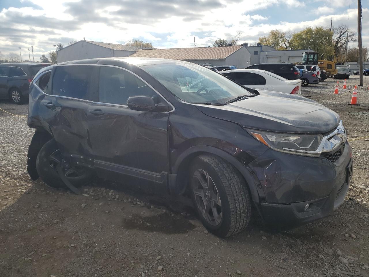 2018 Honda CR-V VIN 7FARW2H81JE013083 Copart auction photo, rear end damage thumbnail 4