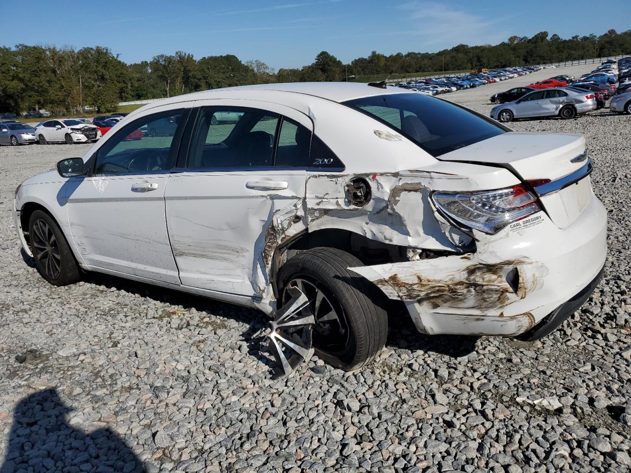 2013 Chrysler 200 VIN 1C3CCBBB1DN584470 Copart auction photo, all over damage thumbnail 2