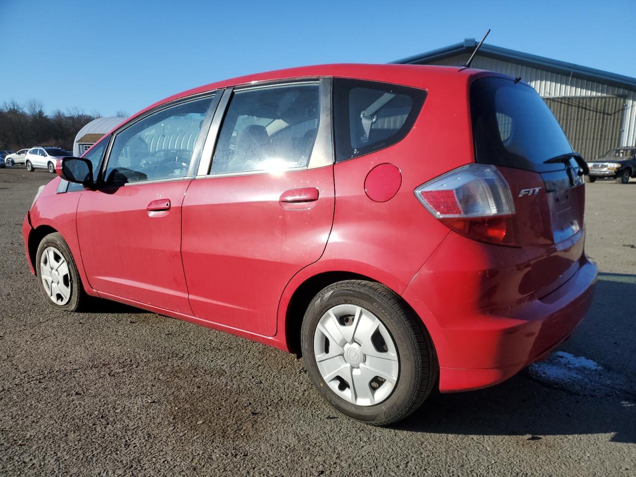 2013 Honda Fit VIN JHMGE8H37DC043637 Copart auction photo, front end / minor dent/scratches damage thumbnail 2