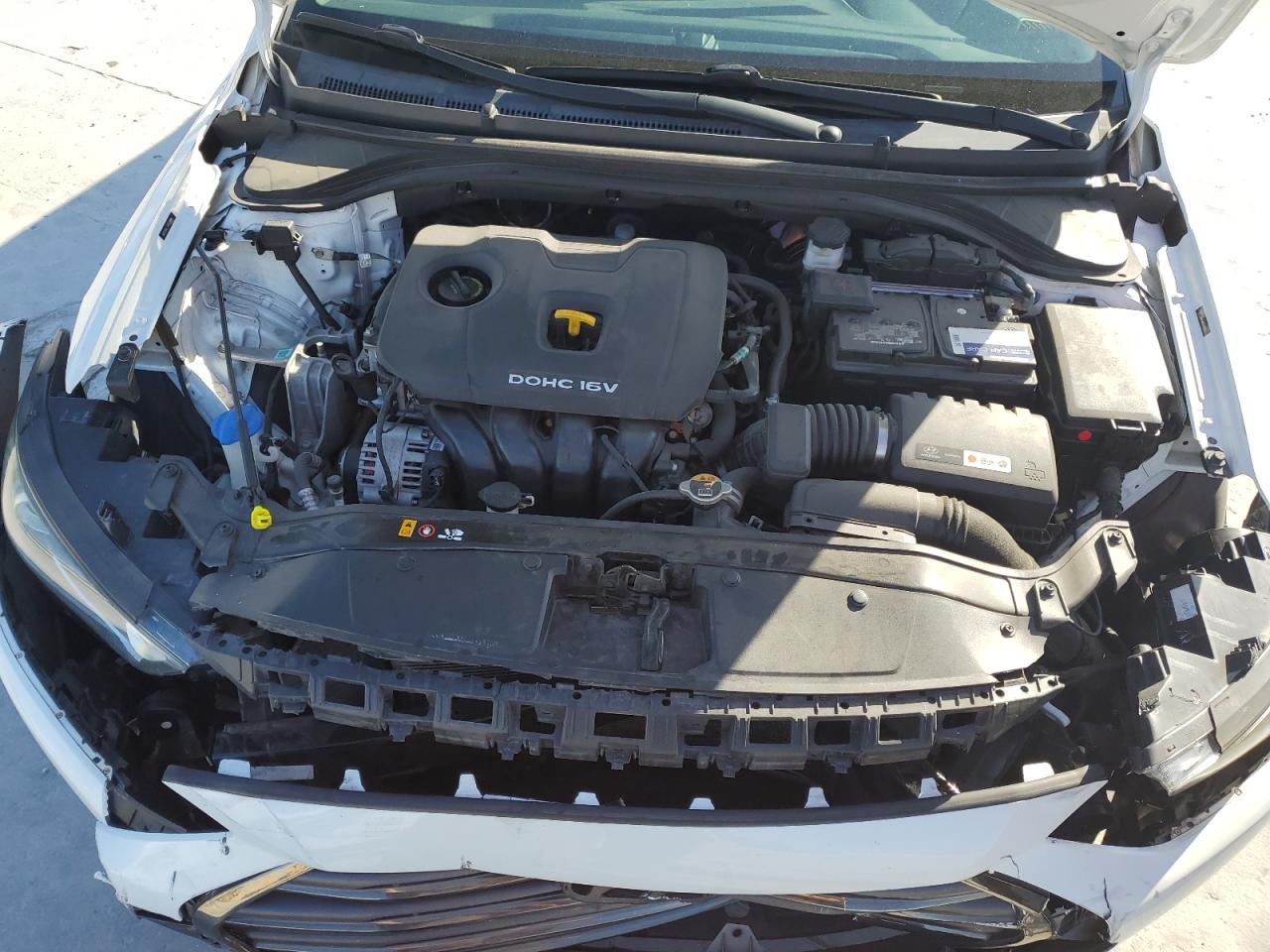 2017 Hyundai Elantra VIN 5NPD84LF3HH124666 Copart auction photo, front end damage thumbnail 11