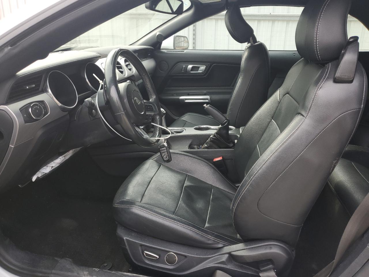 2018 Ford Mustang VIN 1FATP8UH2J5155649 Copart auction photo, front end / side damage thumbnail 7