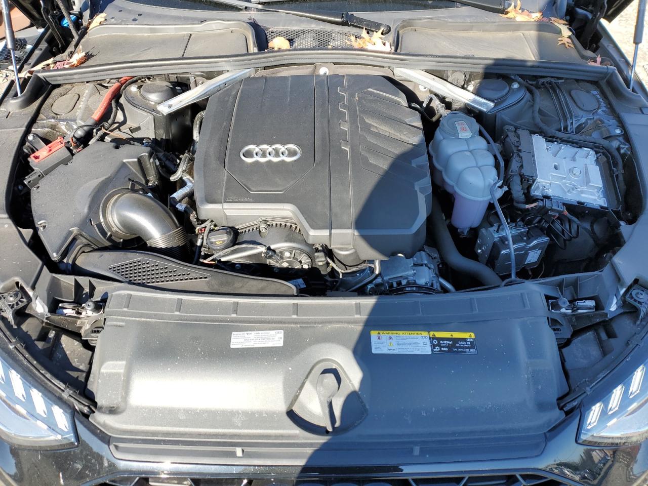2023 Audi A4 VIN WAUEAAF48PN022650 Copart auction photo, side damage thumbnail 11