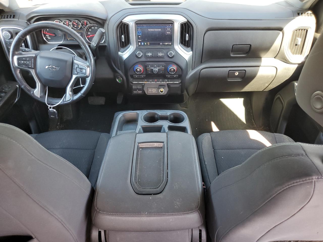 2021 Chevrolet Silverado VIN 1GCUYEED2MZ193627 Copart auction photo, all over damage thumbnail 8