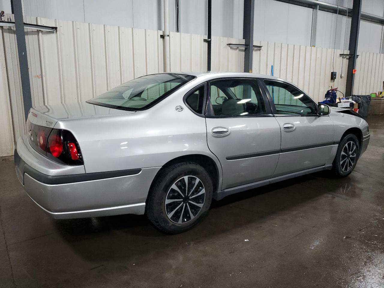 2005 Chevrolet Impala VIN 2G1WF52E859393945 Copart auction photo, front end / side damage thumbnail 3