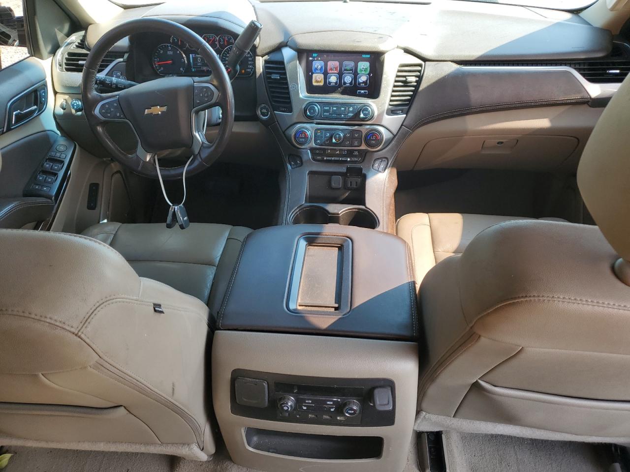 2019 Chevrolet Tahoe VIN 1GNSKBKCXKR348030 Copart auction photo, all over damage thumbnail 8