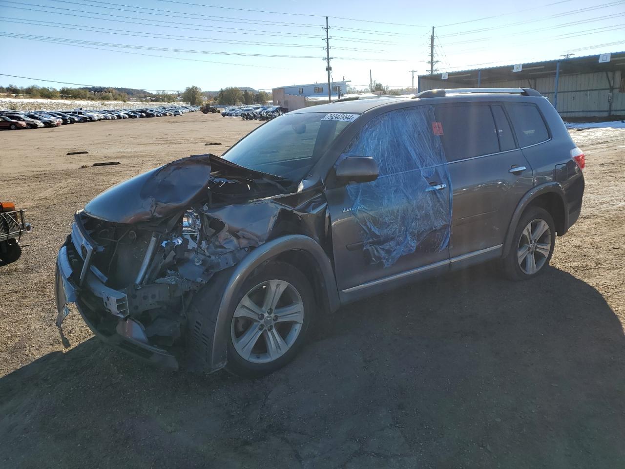 2013 Toyota Highlander VIN 5TDDK3EH8DS268020