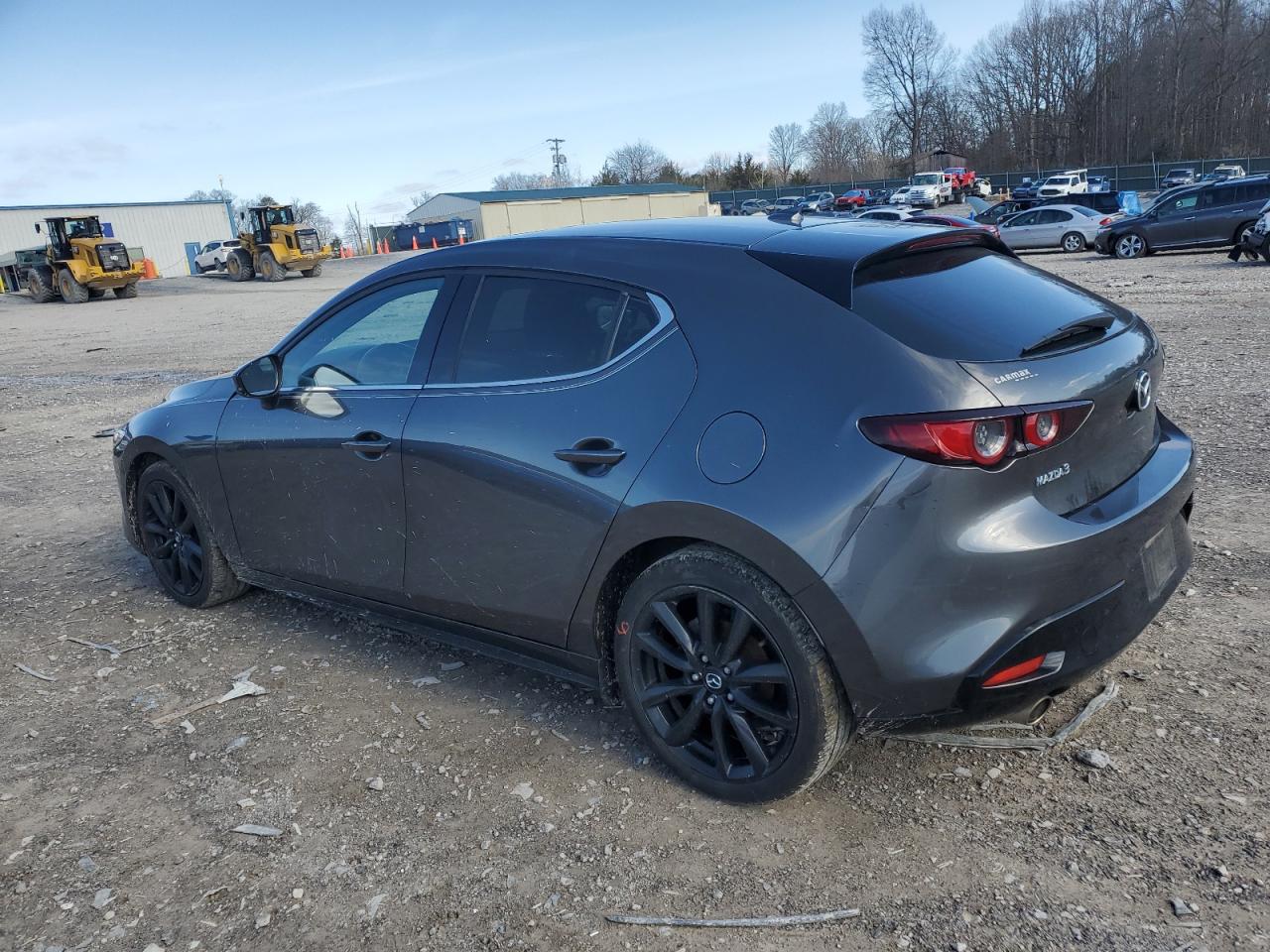 2019 Mazda 3 VIN JM1BPANM4K1145514 Copart auction photo, front end damage thumbnail 2