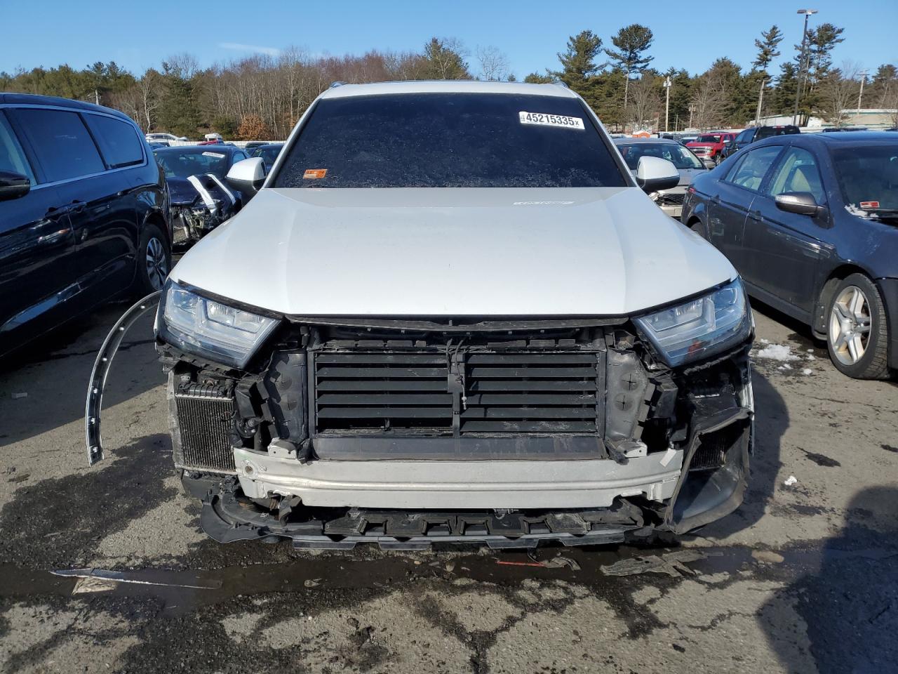 2018 Audi Q7 VIN WA1LAAF72JD008450 Copart auction photo, front end / minor dent/scratches damage thumbnail 5