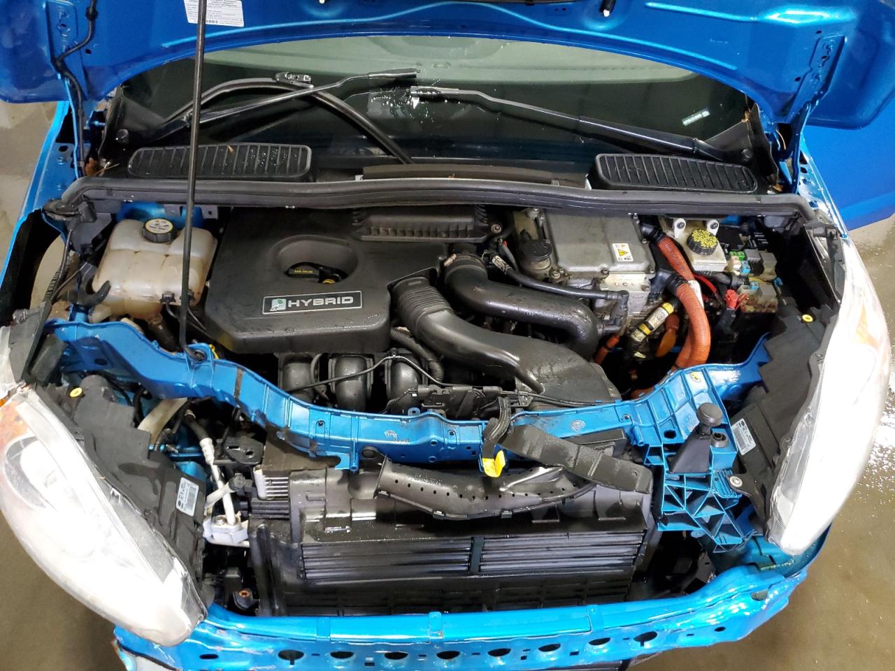 2013 Ford C-MAX VIN 1FADP5BU7DL500399 Copart auction photo, all over damage thumbnail 12