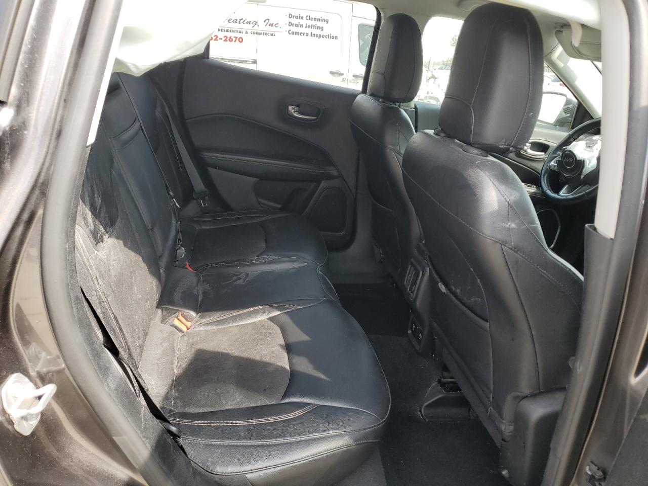 2018 Jeep Compass VIN 3C4NJDBB2JT142539 Copart auction photo, front end / side damage thumbnail 11