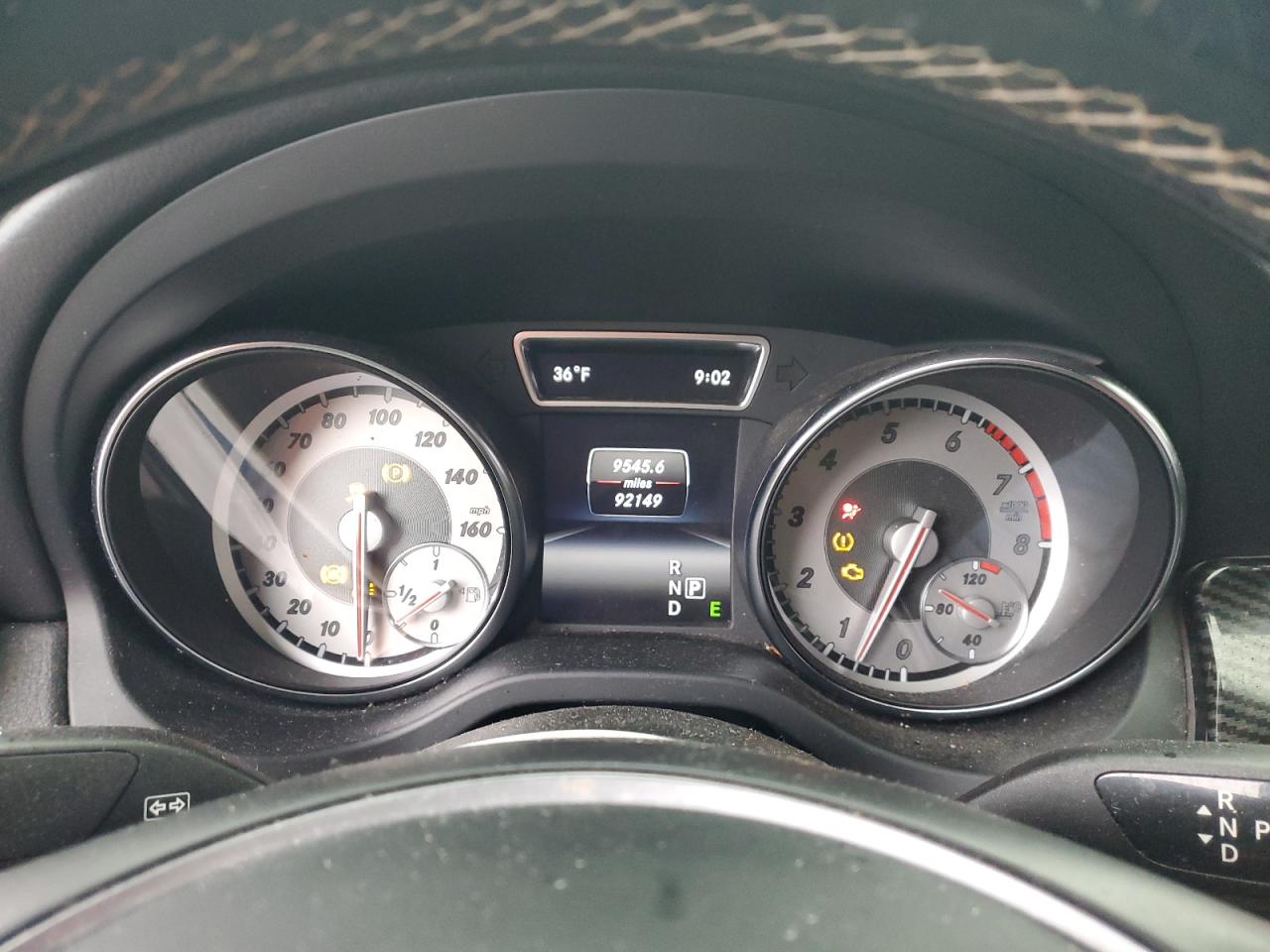 2015 Mercedes-Benz CLA-klasse VIN WDDSJ4GB2FN185917 Copart auction photo, front end damage thumbnail 9