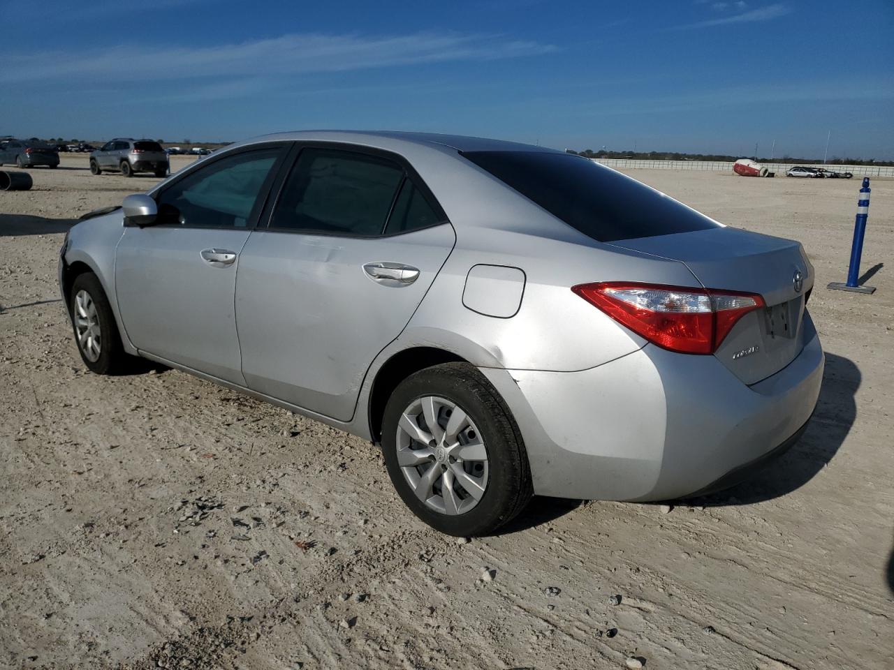 2015 Toyota Corolla VIN 5YFBURHE7FP224446 Copart auction photo, all over damage thumbnail 2