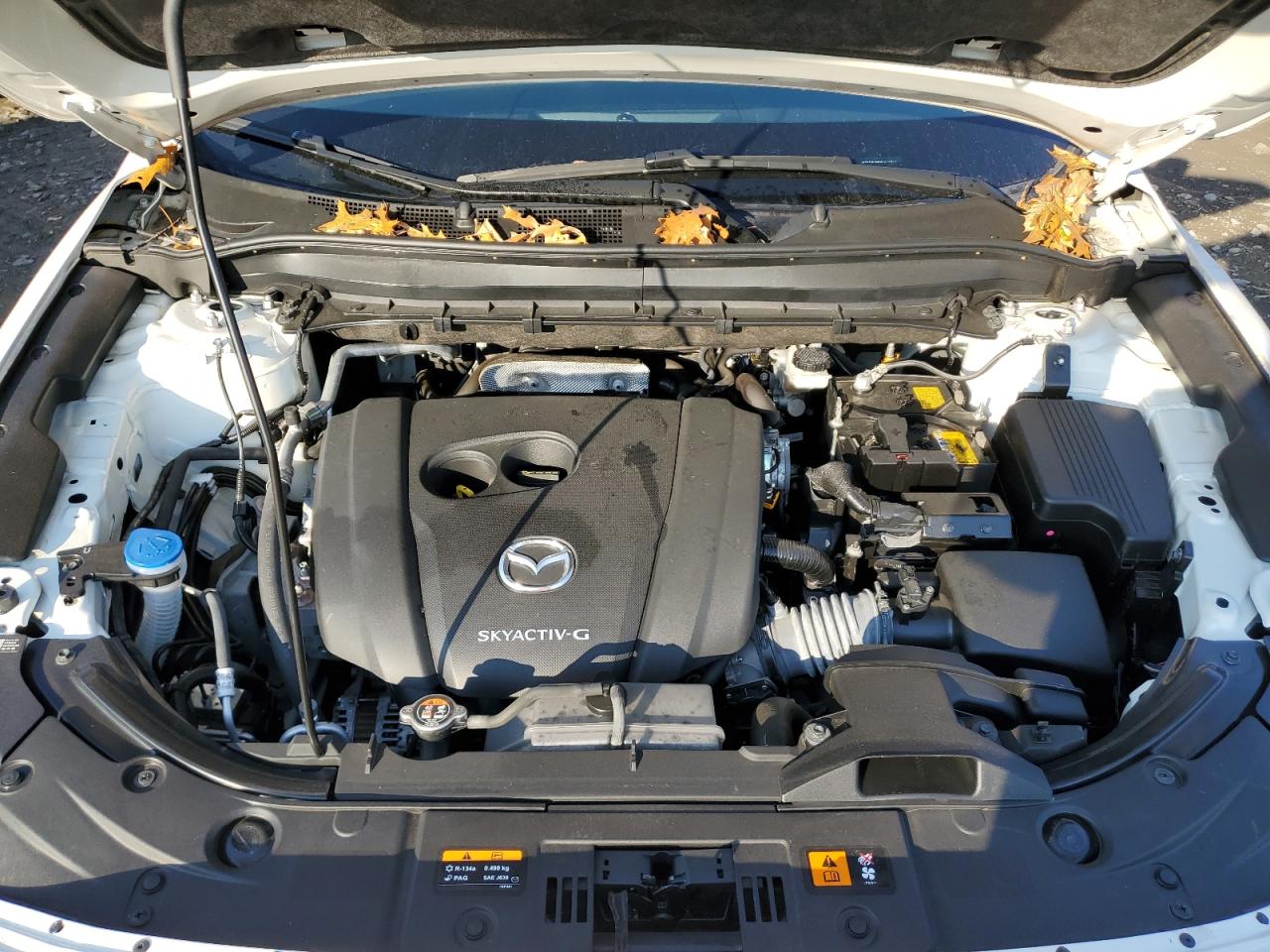 2021 Mazda CX-5 VIN JM3KFBCM5M1410866 Copart auction photo, side / front end damage thumbnail 12